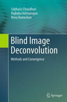 Paperback Blind Image Deconvolution: Methods and Convergence Book