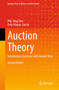 Hardcover Auction Theory: Introductory Exercises with Answer Keys Book