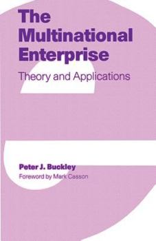 Paperback The Multinational Enterprise: Theory and Applications Book