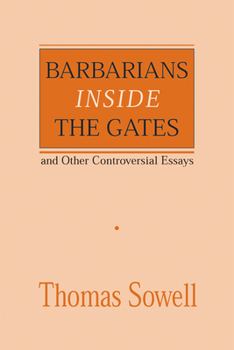 Paperback Barbarians Inside the Gates and Other Controversial Essays Book