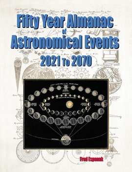 Paperback Fifty Year Almanac of Astronomical Events - 2021 to 2070 Book