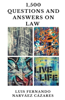 Paperback 1,500 Questions and Answers on Law Book