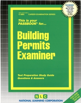 Paperback Building Permits Examiner Book