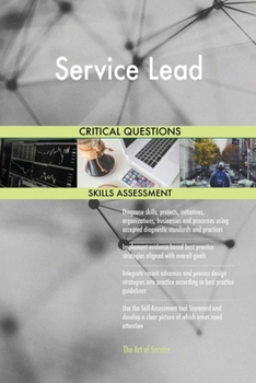 Paperback Service Lead Critical Questions Skills Assessment Book