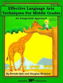 Paperback Effective Language Arts Techniques for Middle Grades Book
