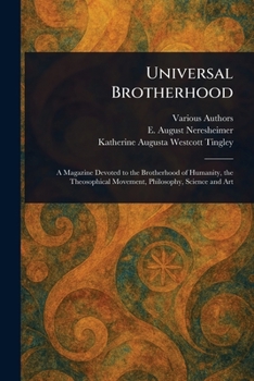 Paperback Universal Brotherhood Book