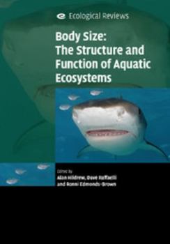 Paperback Body Size: The Structure and Function of Aquatic Ecosystems Book