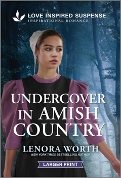 Mass Market Paperback Undercover in Amish Country [Large Print] Book