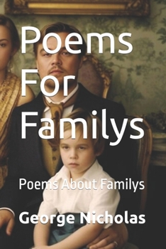 Paperback Poems For Familys: Poems About Familys Book