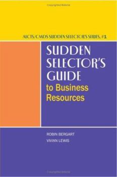 Hardcover Sudden Selector's Guide to Business Resources Book