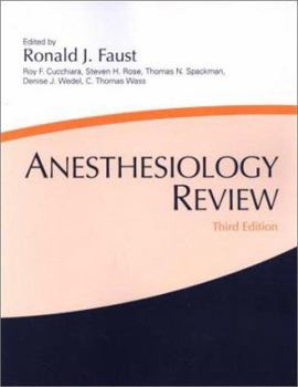 Paperback Anesthesiology Review Book