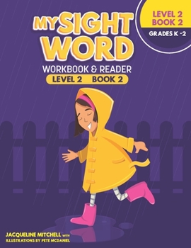 Paperback My Sight Word WorkBook & Reader Level 2 Book 2 Book