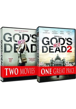 DVD God's Not Dead / God's Not Dead 2 Book
