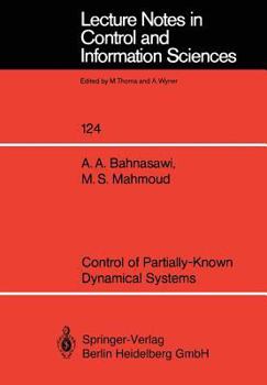 Paperback Control of Partially-Known Dynamical Systems Book