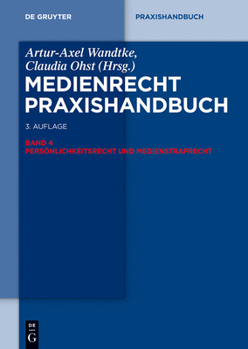 Hardcover Persönlichkeitsrecht Und Medienstrafrecht [German] Book