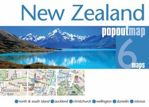 Hardcover New Zealand Popout Map Book