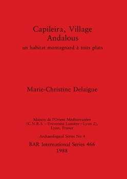 Paperback Capileira, Village Andalous: un habitat montagnard à toits plats [French] Book