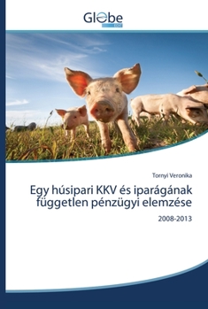 Paperback Egy húsipari KKV és iparágának független pénzügyi elemzése [Hungarian] Book