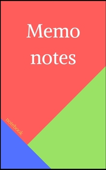 Paperback Memo notes Book