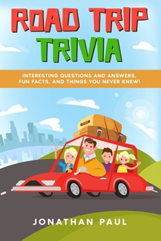 Paperback Road Trip Trivia Book