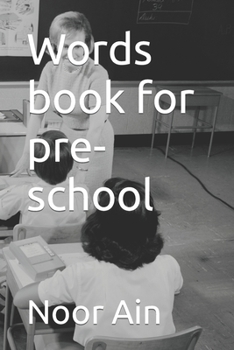 Paperback Words book for pre-school Book