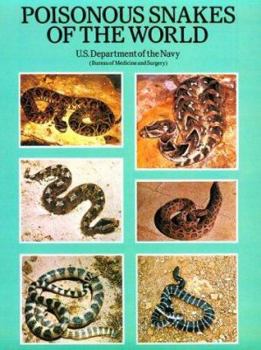 Paperback Poisonous Snakes of the World Book