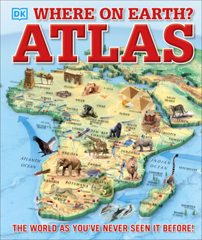 Hardcover Where on Earth? Atlas: The World as You've Never Seen It Before Book