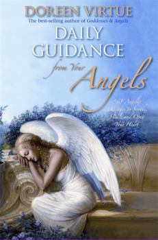 Hardcover Daily Guidance from Your Angels: 4-Color Gift Edition! Book