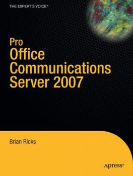 Paperback Pro Office Communications Server 2007 Book