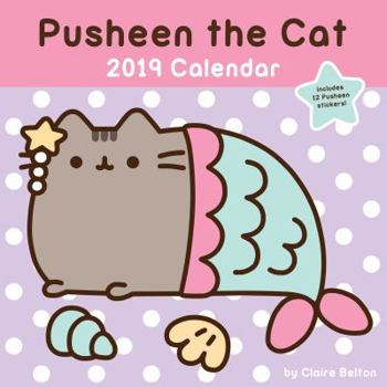 Calendar Pusheen the Cat 2019 Wall Calendar Book