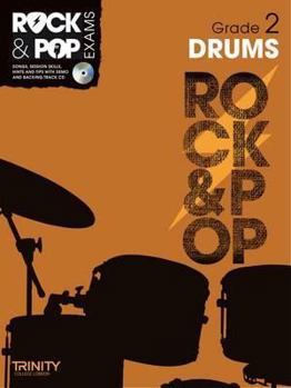 Paperback Trinity Rock & Pop Exams: Drums Grade 2 Book