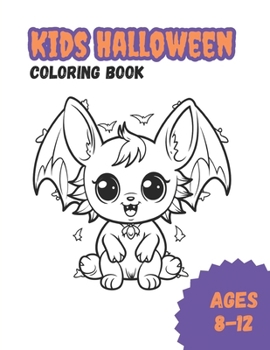 Paperback Kids Halloween: Coloring Book Ages 8-12 Book