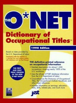 Paperback The O*NET Dictionary of Occupational Titles Book