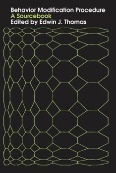 Hardcover Behavior Modification Procedure: A Sourcebook Book