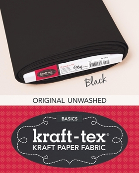Hardcover Kraft-Tex Bolt 19" X 10 Yards, Black: Kraft Paper Fabric Book