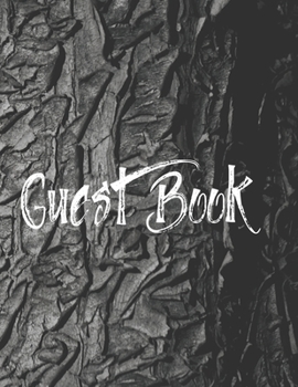 Guest Book: Guest Book / Coloring Book (Optional) - 90 - Sheet Wedding Guest Book for Business Banquet, Baby Shower, Graduation Party, Floral Print Design, 8.5 x 8.5  Inches