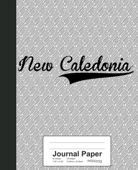 Paperback Journal Paper: NEW CALEDONIA Notebook Book