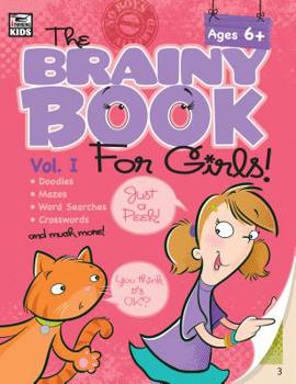 Paperback Brainy Book for Girls, Volume 1 Activity Book, Grades 1 - 4 Book
