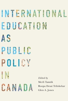 Paperback International Education as Public Policy in Canada Book