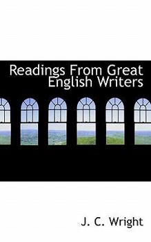 Paperback Readings from Great English Writers Book