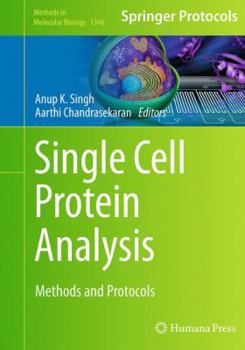 Paperback Single Cell Protein Analysis: Methods and Protocols Book