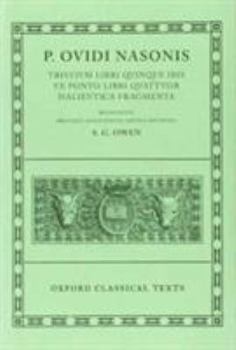 Hardcover Tristia, Ibis, Ex Ponto, Halieutica, Fragmenta Book