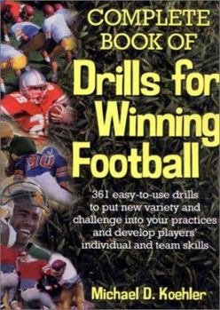 Paperback Complete Book of Drills for Winning Football Book