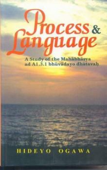 Hardcover Process & Language: A Study of the Mahabhasya ad A1.3.1 bhuvadayo dhatavah Book