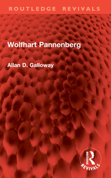 Paperback Wolfhart Pannenberg Book