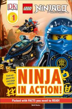 Hardcover DK Readers L1: Lego Ninjago: Ninja in Action Book