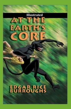Paperback At the Earth's Core Illustrated Book
