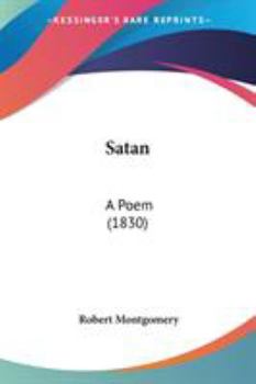 Paperback Satan: A Poem (1830) Book