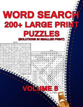 Paperback Word Search: 200+ Large Print Puzzles Book