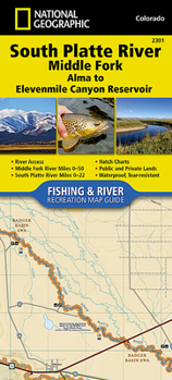 Map South Platte River [Middle Fork], Alma to Elevenmile Canyon Reservoir Map Book